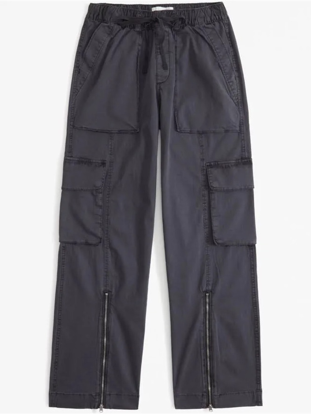 Abercrombie & Fitch Pull-On Wide Leg Cargo Pants - Picture 3 of 11